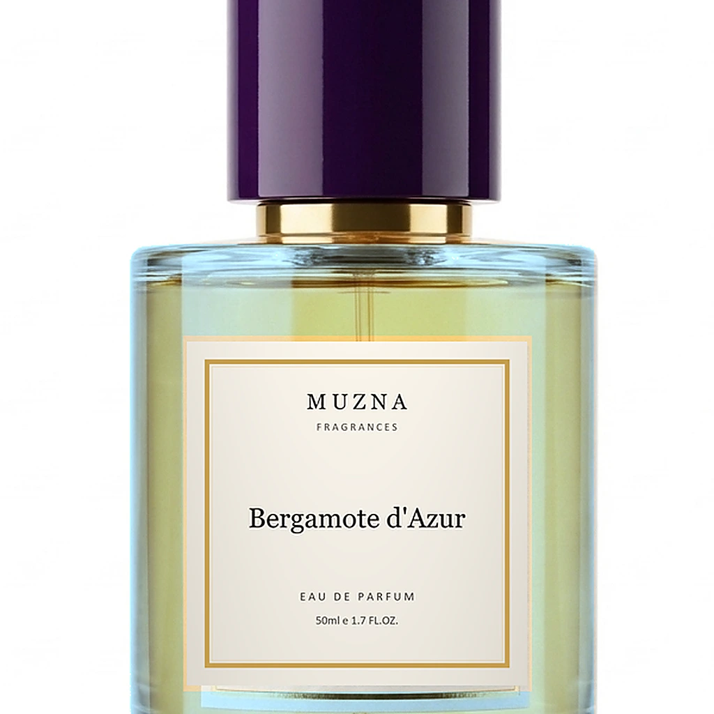 Bergamote d'Azur bottle detail