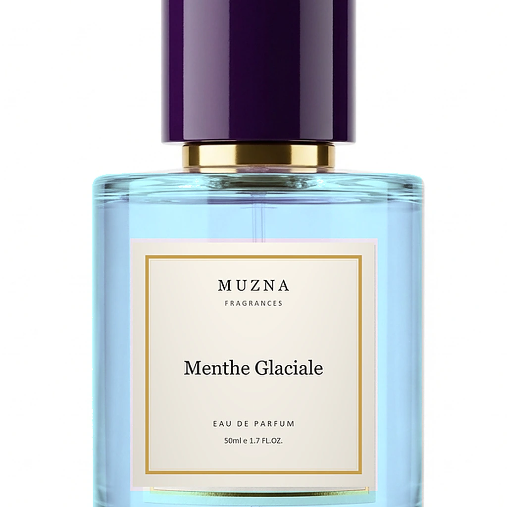 Menthe Glaciale bottle detail